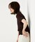 シャーリングボーダーTシャツ