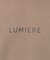 【LUMIERE】シルキー ロゴ プルオーバー