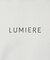 【LUMIERE】シルキー ロゴ プルオーバー