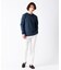 シャンブレー ワッフル プルオーバーニット