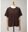 ショートスリーブ ニットTシャツ