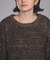 【展開店舗限定】ミックスヤーンボリュームスリーブニット