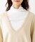 レーヨンアクリル深Vネックアンサンブル
