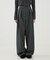 【ROHE】Wide Leg Double Pleated Trousers／ワ