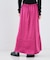 【WEB限定】サテンロングフレアスカート
