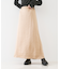 【WEB限定】サテンロングフレアスカート