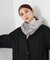 【HELEN MOORE】 Cowl ファー ネックウォーマー