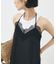 【COCUCA】SILKフレアキャミドレス