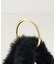 【CARUS】GOLD RING FUR BAG／ゴールドリングファーバッグ