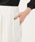【COCUCA】ワイド ギャザーパンツ