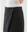 【ROHE】膝丈ラップスカート