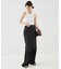 【ROHE】膝丈ラップスカート