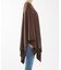 【COCUCA】カシミヤドレープニットポンチョ