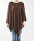 【COCUCA】カシミヤドレープニットポンチョ