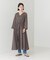 【セットアップ対応】コットンボイルガウンワンピース