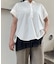 ブロードバックフレアフレンチシャツ