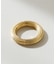 【studioDEVE】Ondulations Ring ／ゴールドリング