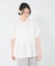 【WEB限定】リネンギャザーブラウス