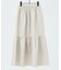 エンボスティアードスカート