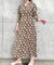 【大人のいちまんワンピ】プリントワンピース