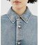 【DARKPARK】KEANU TENCEL DENIM ROUCHE SHIR