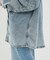 【DARKPARK】KEANU TENCEL DENIM ROUCHE SHIR