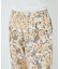 ボタニカルプリントパンツ
