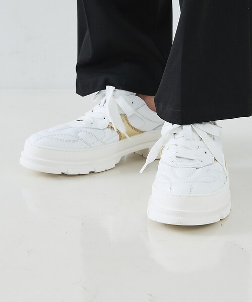 40周年】フットボール レザースニーカー｜アルフレッド