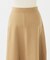 ウールカシミヤ接結Aラインスカート