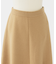 ウールカシミヤ接結Aラインスカート