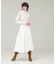 フクレ無地JQウエストリボンスカート