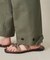 コットン二重織タックパンツ