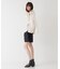 シルクウールタックショートパンツ