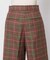 チェックワイドパンツ
