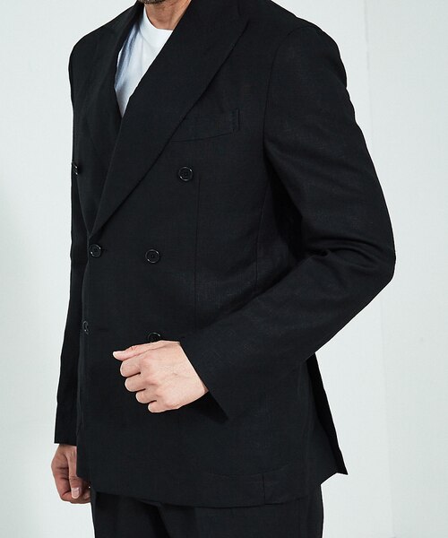 De Petrillo/デ ペトリロ アイリッシュリネンダブルスーツ｜デザイン