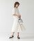 レースボンディングスリットフレアスカート