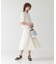 レースボンディングスリットフレアスカート