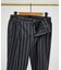 ウールブークレーストライプ パンツ