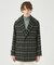 ツイードチェックカーコート