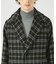 ツイードチェックカーコート