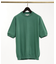 ICE COTTON クルーネック ニットTシャツ