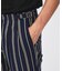 サイドアジャスター 2プリーツ ストライプパンツ