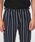 サイドアジャスター 2プリーツ ストライプパンツ