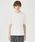 超度詰微起毛スムース ヘンリーネック Tシャツ