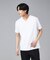 コンパクト シルケット スムース Vネック Tシャツ