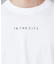 【IN THE CITY】スモール ロゴTシャツ