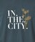 【IN THE CITY】ドライフラワー 半袖 Tシャツ