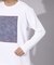 【LEIN】フロント プリント ロングスリーブ Tシャツ