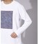 【LEIN】フロント プリント ロングスリーブ Tシャツ