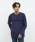 【フロントパイピング】切り替え ポンチ ロングスリーブTシャツ